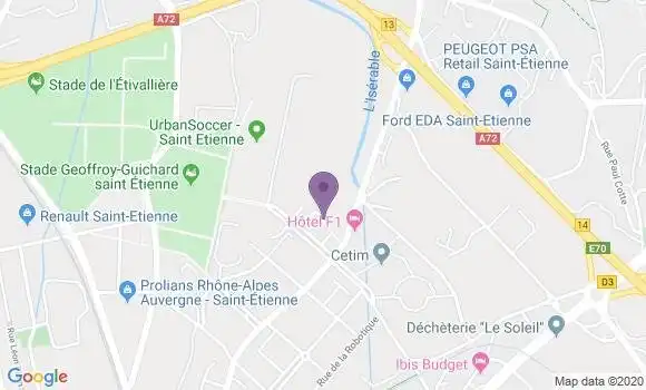 Localisation Genevrier Guillaume