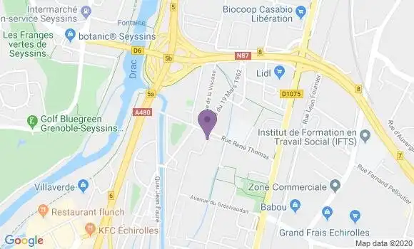 Localisation Manon Patrick