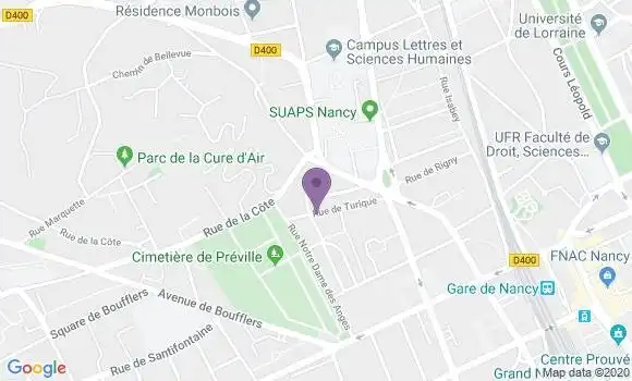 Localisation Sontot Franck
