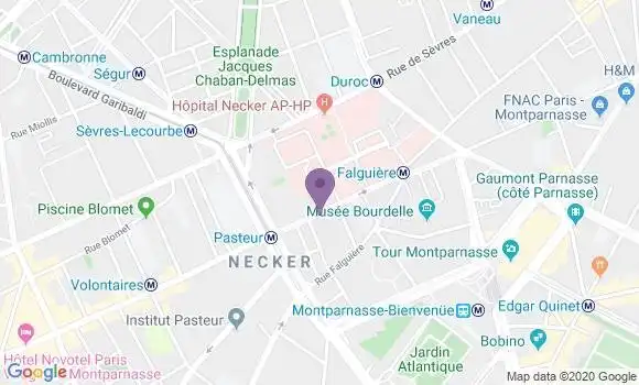 Localisation Laffitte Elliott