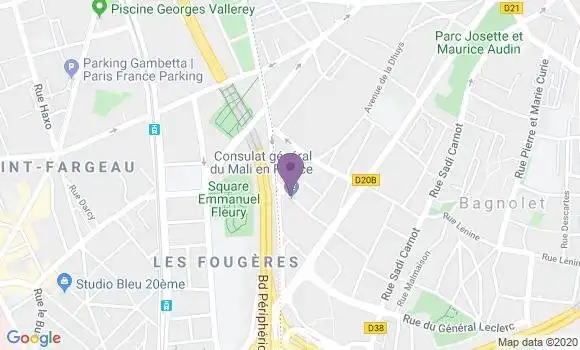 Localisation Gerest Bernard