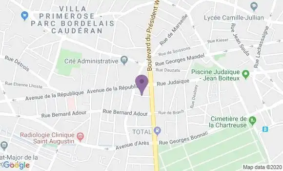 Localisation Dugravier Sophie