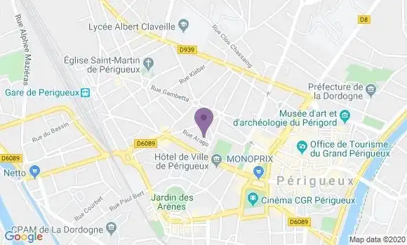 Localisation Andron Eric Pierre