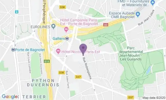 Localisation Culdaut Jean
