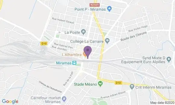 Localisation Gaudart Jean Christophe