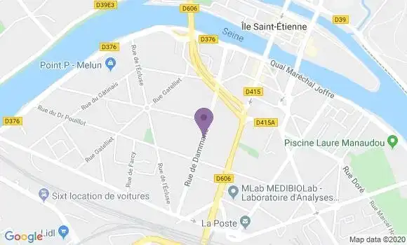 Localisation Bordat Corinne
