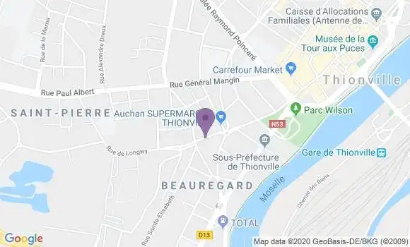 Localisation Hein Olivier