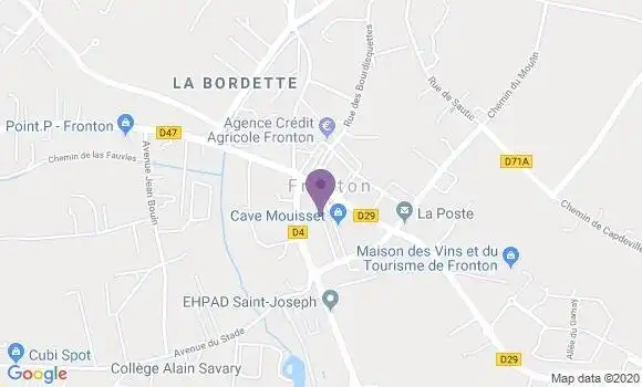 Localisation Canet Francis