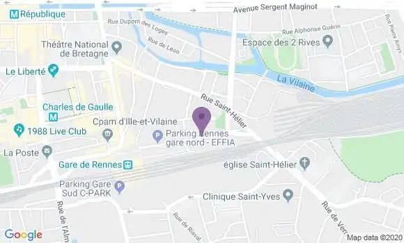 Localisation Chambon Nicolas
