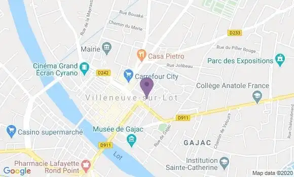 Localisation Ruis Bernard