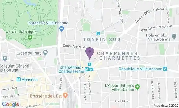 Localisation Cognault Daniel