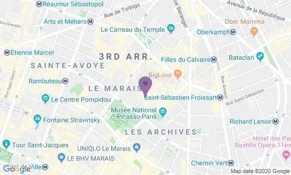 Localisation Heritier Robert