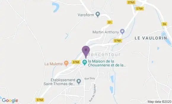 Localisation Menier Claude