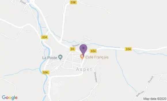 Localisation Dedieu Muriel
