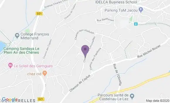 Localisation Thomas Jean Pierre