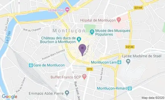 Localisation Fouquet Eric