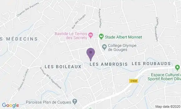 Localisation Aubouin Olivier