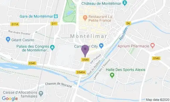 Localisation Court Demba Myriam