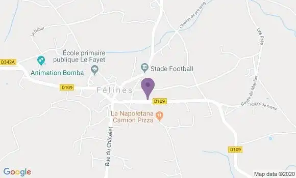 Localisation Deygas Emmanuelle