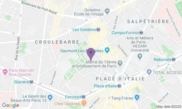 Localisation Husson Thierry
