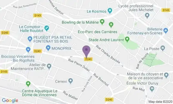 Localisation Thisy Emmanuele