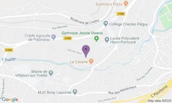 Localisation Saintot Jacques