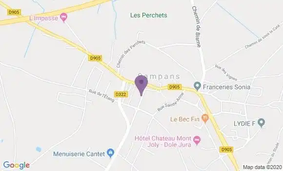Localisation Barnoin Nathalie