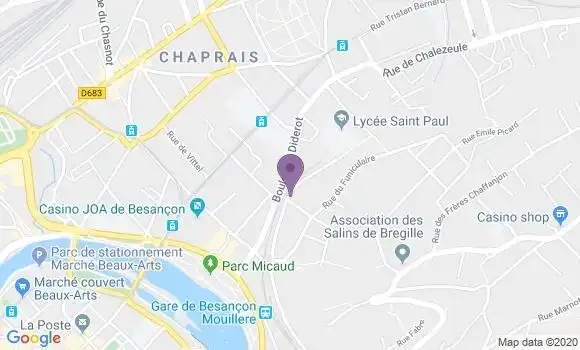 Localisation Adam Jean Claude