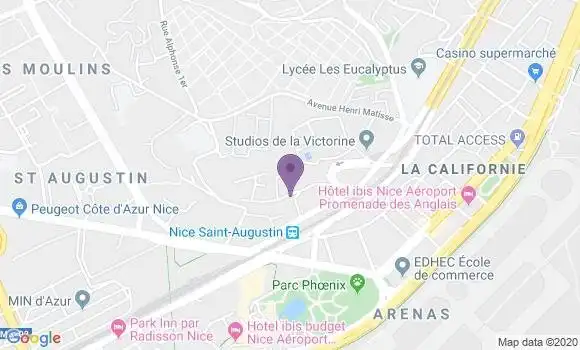 Localisation Comte Pierre André