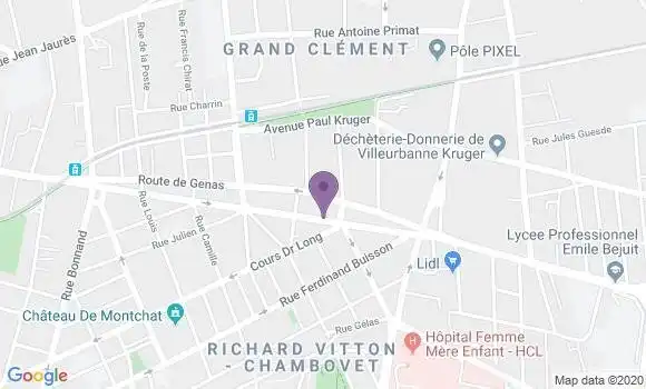 Localisation Bernadal Antoine