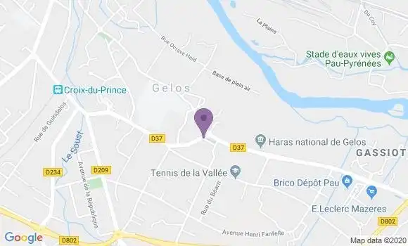 Localisation Travade Marie Claude