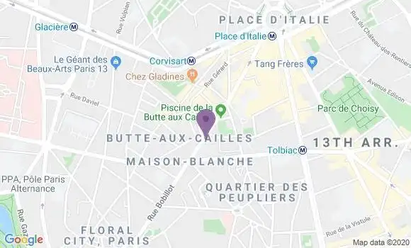 Localisation Verrey Frédéric