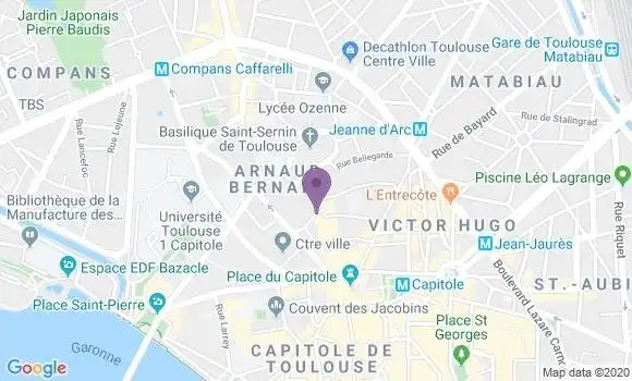 Localisation Tournie Laurent