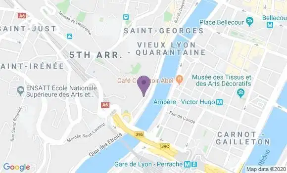 Localisation Regent Etienne