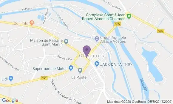 Localisation Votano Koltes Lucette