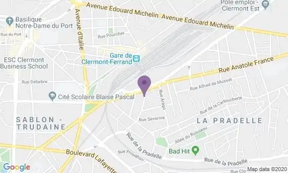 Localisation Collet Eric
