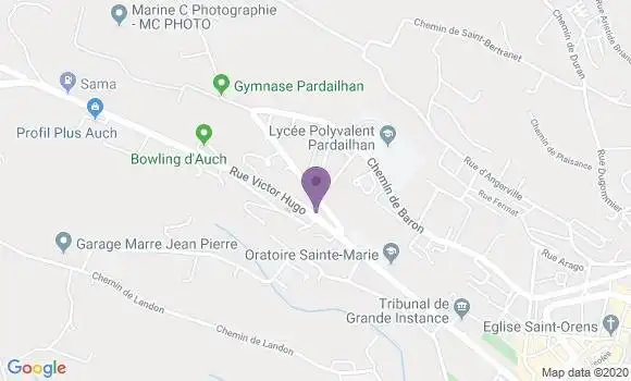 Localisation Nunzi Lafage Catherine