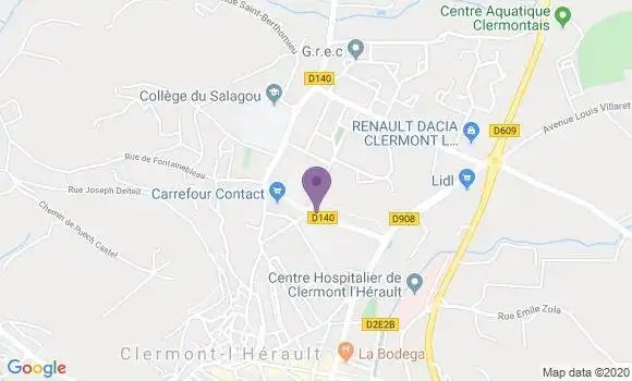 Localisation Fabre Marianne