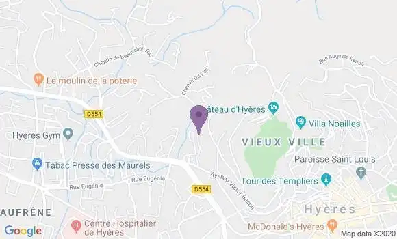 Localisation Pyra Legon Frédérique