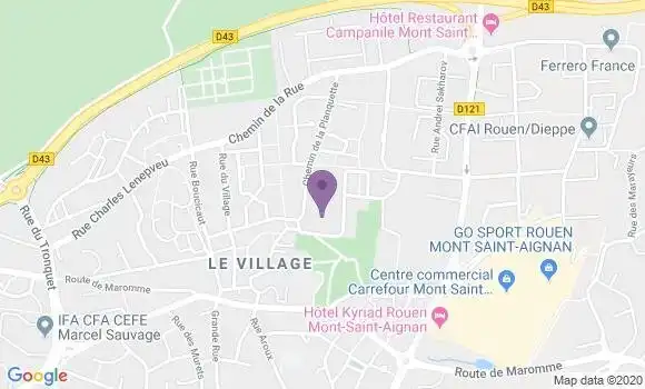 Localisation Sperl Chantal