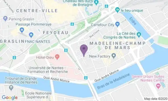 Localisation Fouquet Xavier