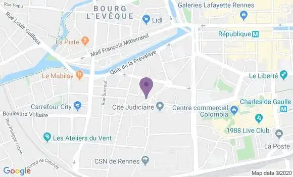 Localisation Retz Bernd