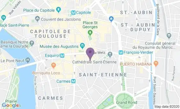 Localisation Castaings Marine