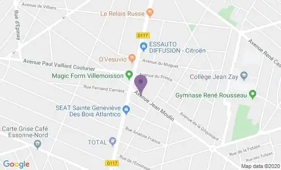Localisation Decaux Jean François