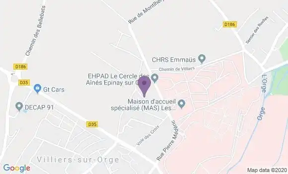 Localisation Humbert Frédéric