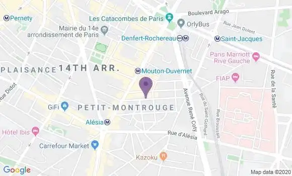 Localisation Landry Philippe