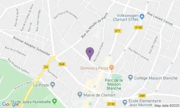 Localisation Siano Bernard