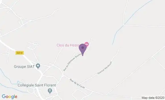 Localisation Hugel Alain