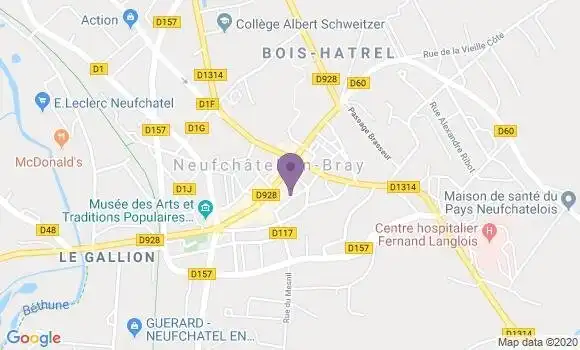 Localisation Maruitte Gilles