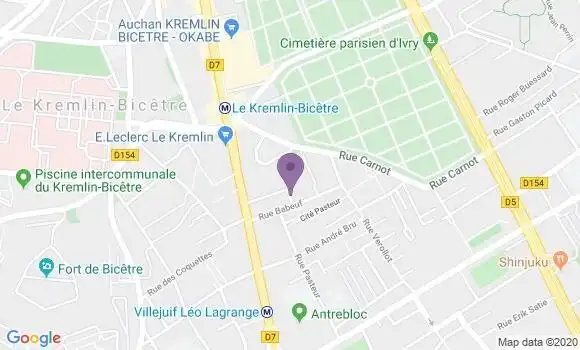 Localisation Saunier Frédéric